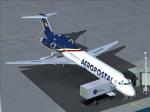 Aeropostal McDonnell-Douglas MD-82 YV444T Wings Update Textures